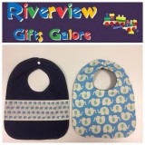 Reversible Bib - Elephants Reversible Bib - Elephants